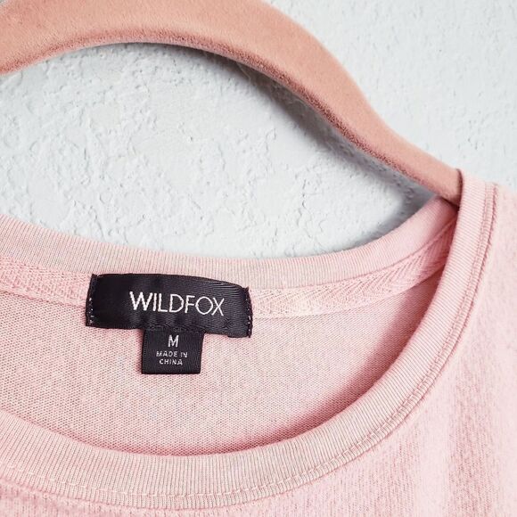 Wildfox Pink and Red‎ Sketchy Heart Sweatshirt - Picture 4 of 6